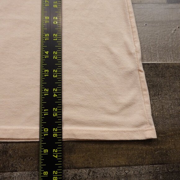 The North Face Raglan 3/4 Sleeve Logo Tee Women’s XL Cream Coral Outdoor Casual - Picture 5 of 10